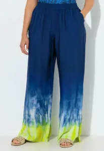 Брюки батик для солнечного пляжа Ulla Popken, Asphalt Blue