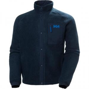 Толстовка с карманом на пуговицах Helly Hansen, deep sea indigo/597 темно-синий
