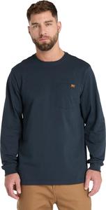 Футболка Timberland унисекс-взрослая Core Pocket с длинным рукавом. Снаряжение для активного отдыха., Navy