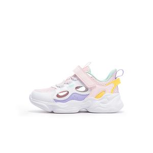 Износостойкие низкие повседневные кроссовки для детей XTEP, розовый/белый
