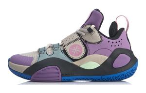 Баскетбольные кроссовки Citywide 8 Youth Edition для детей GS Low-top Серые Фиолетовые Черные Lining