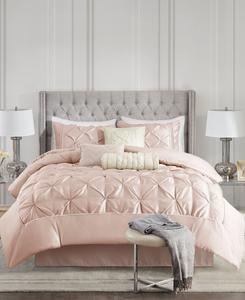 Комплект постельного белья Laurel Tufted из 7 предметов, размер Queen Madison Park, цвет blush