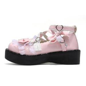 Классические туфли мэри джейн высота 5 см women's Medd, розовый