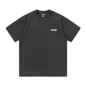 Футболка для детей Crew Neck Moderate Jeep, темно-серый