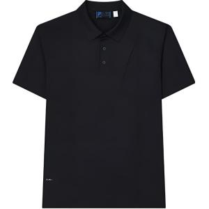 FILA Поло мужское угольно-черное Jet Black