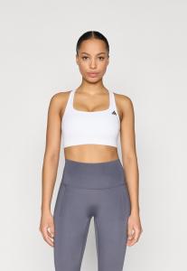 Бюстгальтер Adidas Performance Medium support sports bra, White