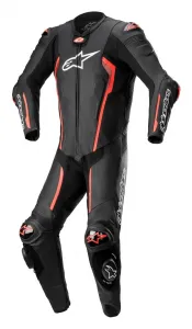 Гоночный костюм «Ракета V2» Alpinestars, черный/красный