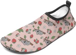 Водные тапочки для женщин и мужчин, носки для воды, босоножки, быстро сохнущие водные носки для йоги Woezkex, Pattern424