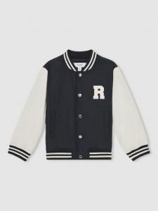 Детская куртка-бомбер Arkan Mink Reiss, Navy/Off White