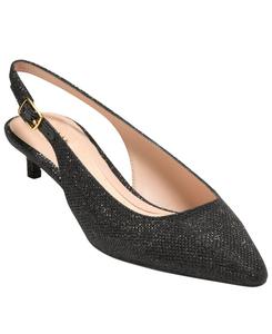 Женские туфли-лодочки Jocelyn с открытой пяткой - идеальный выбор Cole Haan, Black Glitter Mesh