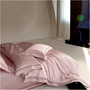 KYTGFH Комплект постельного белья черный розовый всесезонный Pink