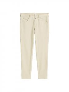 Marc O'Polo Изящные вельветовые брюки модели Theda, укороченные, светло-овсяного цвета