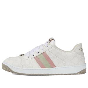 Кроссовки screener sneaker 'white gg supreme' Gucci, белый