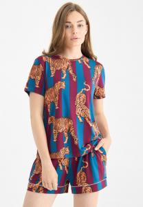 Пижамный комплект Chelsea Peers SET, Burgundy/Bordeaux