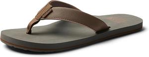 Мужские пляжные шлепанцы REEF Twinpin, коричневый/серый/светло-коричневый