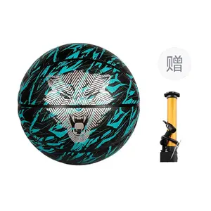 Коллекция Wolf Claw PU баскетбольный мяч камуфляж размер 7 тренировочный unisex Китай LINING