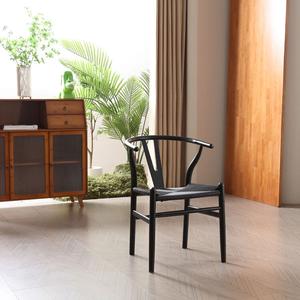 Yu Senyi Плетёное кресло y chair, чёрное