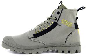Pampa Canvas Shoes Unisex High-top Grey Palladium