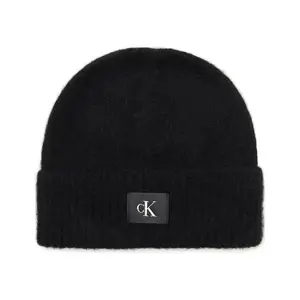 Шерстяная шапка Calvin Klein, черный