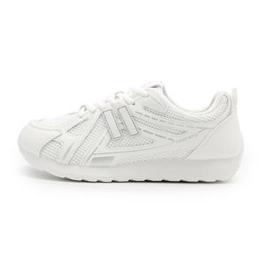 DEERWAY Увеличивающие рост, износостойкие, нескользящие, низкие повседневные туфли, женские, белые