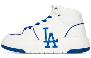 Кроссовки MLB Chunky Liner Skateboard Shoes Unisex High-Top White Blue