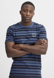 Футболка с принтом CFTHOR 0059 Y/D STRIPED Casual Friday, цвет bijou blue