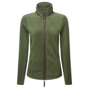 Женская флисовая куртка с контрастной отделкой Premier, зеленый
