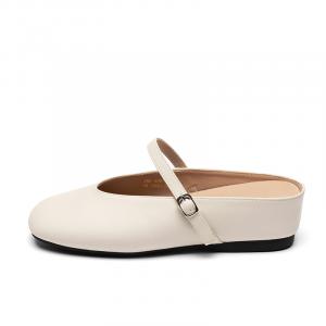 Сандалии с закрытым носком женские ZHR, Beige