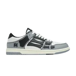 Кроссовки Amiri Wmns Skel Top Low Varsity - Grey Black, серый