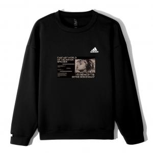 Свитшот унисекс Adidas, черный