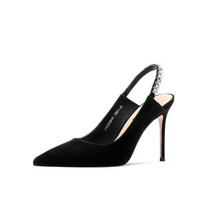 Туфли женские на высоком каблуке Jooc, цвет Classic Black [Heel height 1.5CM]