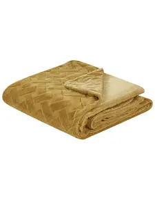 Пуховое одеяло Beliani Tages SITAPUR, желтый