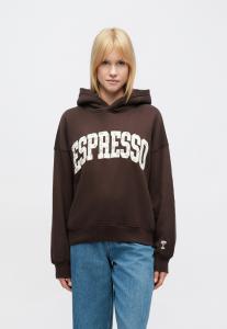 Худи Abercrombie & Fitch CHEEKY SLOGAN SUNDAY HOODIE, Brown