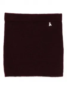 Вязаная мини-юбка Patrizia Pepe, фиолетовый