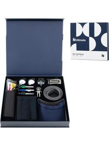 COSTWAY Полный подарочный набор для гольфа темно-синего цвета