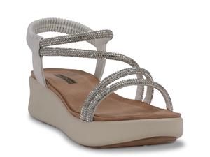 Сандалии Good Choice Emory Wedge Sandal, серебристый металлик