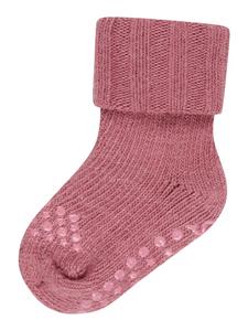 Носки для ползания из АБС, шерсть, розового цвета Sterntaler