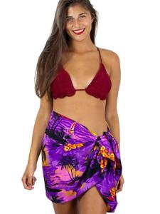 Шарф King Kameha Surf, фиолетовый