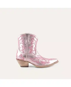 Регина Ковбойские Сапоги из Кожи – Классическая Элегантность и Комфорт в Стиле Вестерн от Buck & Brana, розовый