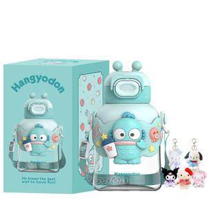 Sanrio Практичная соломенная кружка из материала Tritan, мультиколор, 700 мл