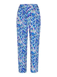 Тканевые брюки myMo, цвет blue multicolor