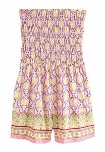 Комбинезон BANDEAU SHIRRED PLAYSUIT  Next, розовый