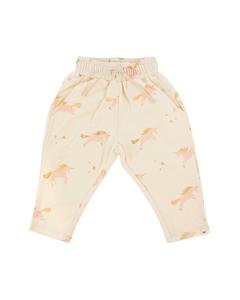 О детка! Карманные джоггеры с принтом единорога Oh baby!, белый