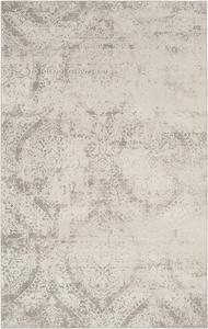 SAFAVIEH, 77 x 122 см, ковер для декора коллекции princeton, серый и бежевый, винтажный дизайн с эффектом потертости, не линяет и прост в уходе, идеален для помещений с высокой проходимостью: прихожая, гостиная, спальня (prn715g)