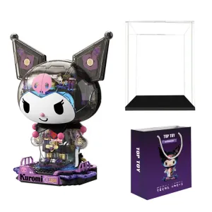 Sanrio серия Kuromi полумеханические, крупные строительные блоки 1000+ деталей TC1803 TOP TOY