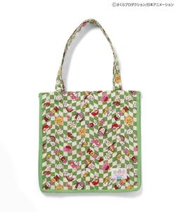 Сумка-шоппер в стиле коллаборации с Чиби Маруко-тян.