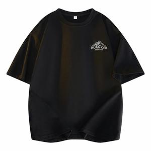 Футболка унисекс HUANQIU, черный/серый