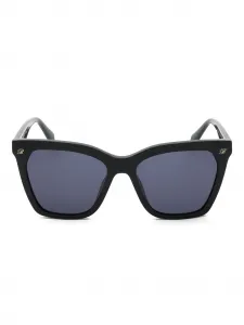 Солнцезащитные очки в квадратной оправе Blumarine, черный