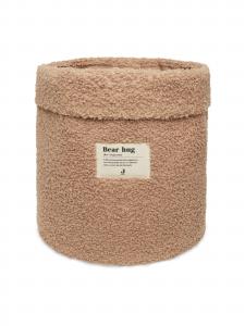 Jollein Коробка/Корзина 'Boucle' в коричневом цвете