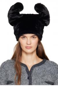 Флисовая шапка-бини Open Yy, черный